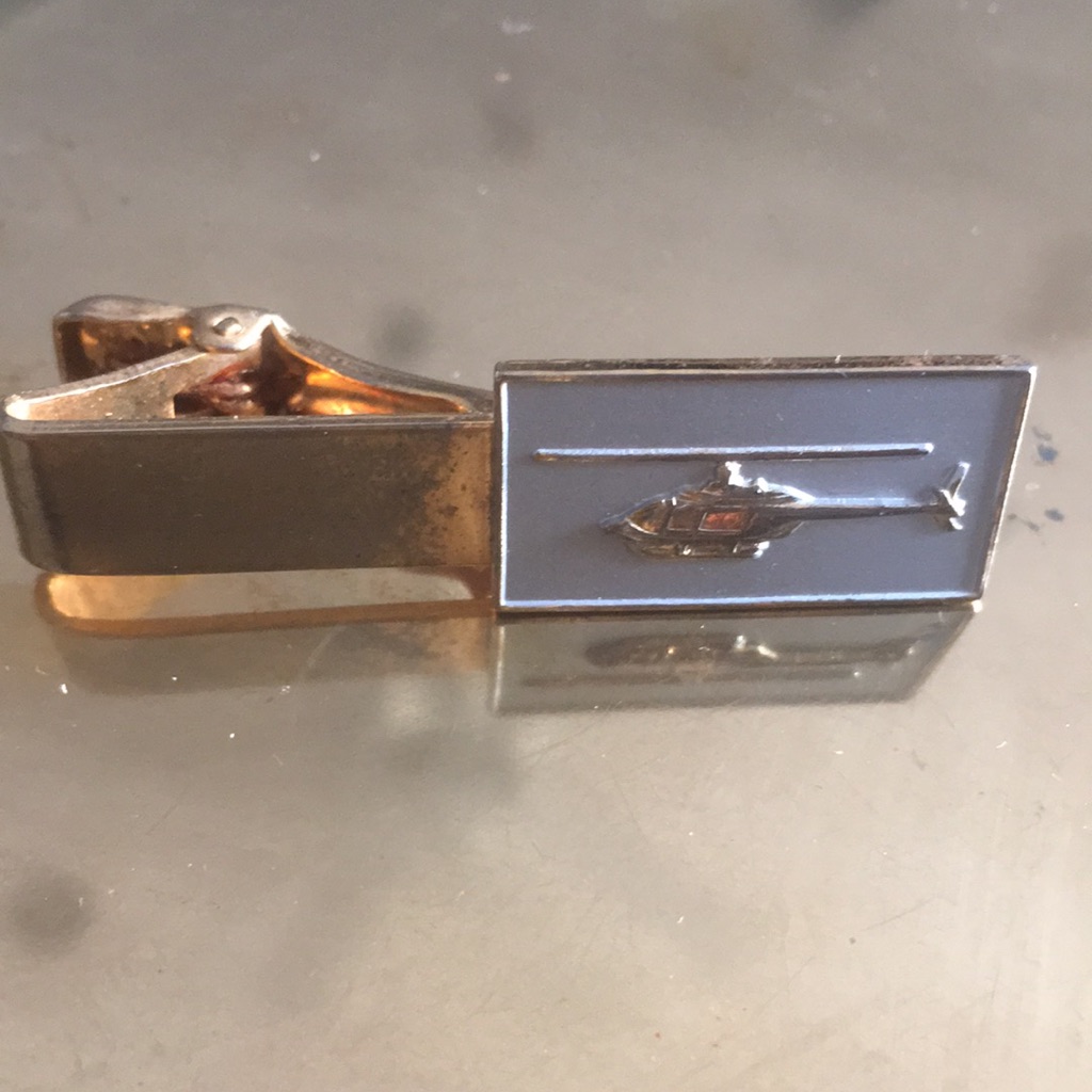 Helicopter Tie Bar Clasp Helicopter Tie Bar Clasp